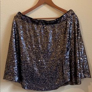 Gold Glitter a Skirt